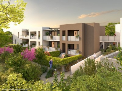 Appartement 3 Pièces 73m² (T3) Parc Montcalm - Estanove (Montpellier Ouest)